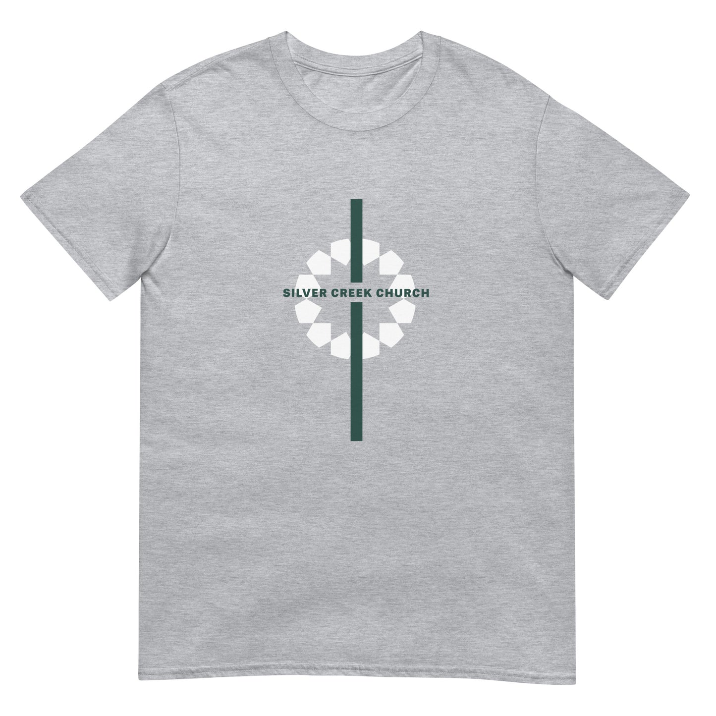 Logo & Cross Short-Sleeve Unisex T-Shirt