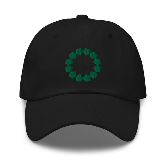 Silver Creek Logo Green Dad hat