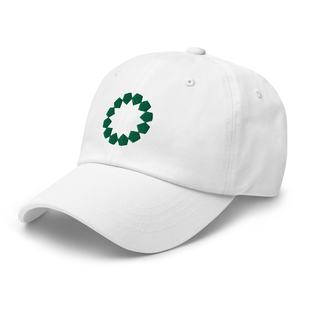Silver Creek Logo Green Dad hat
