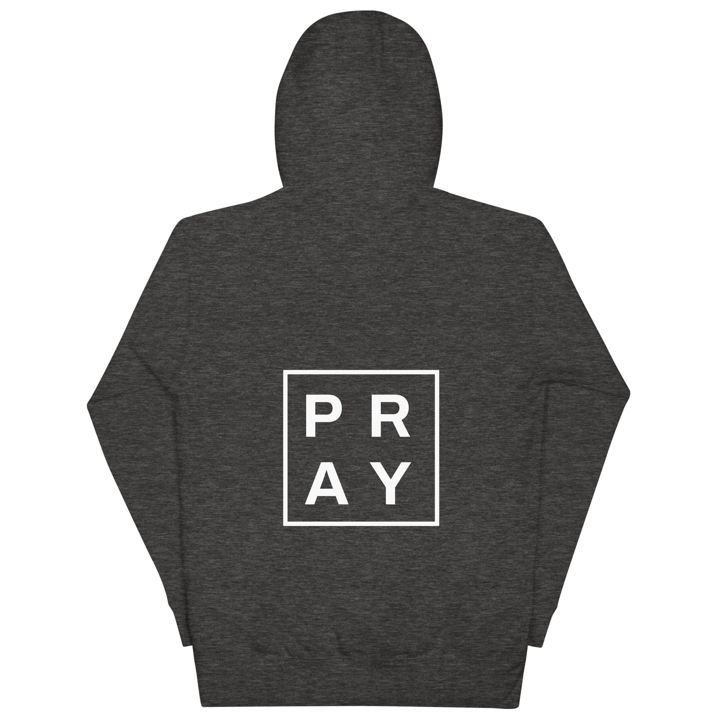 Small Logo Front / PRAY Back Unisex Hoodie