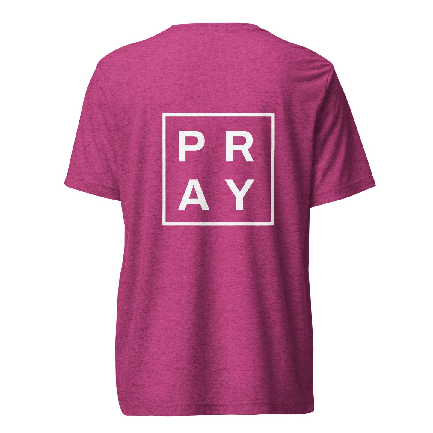 Women's Short Sleeve / Back Pray T-shirt