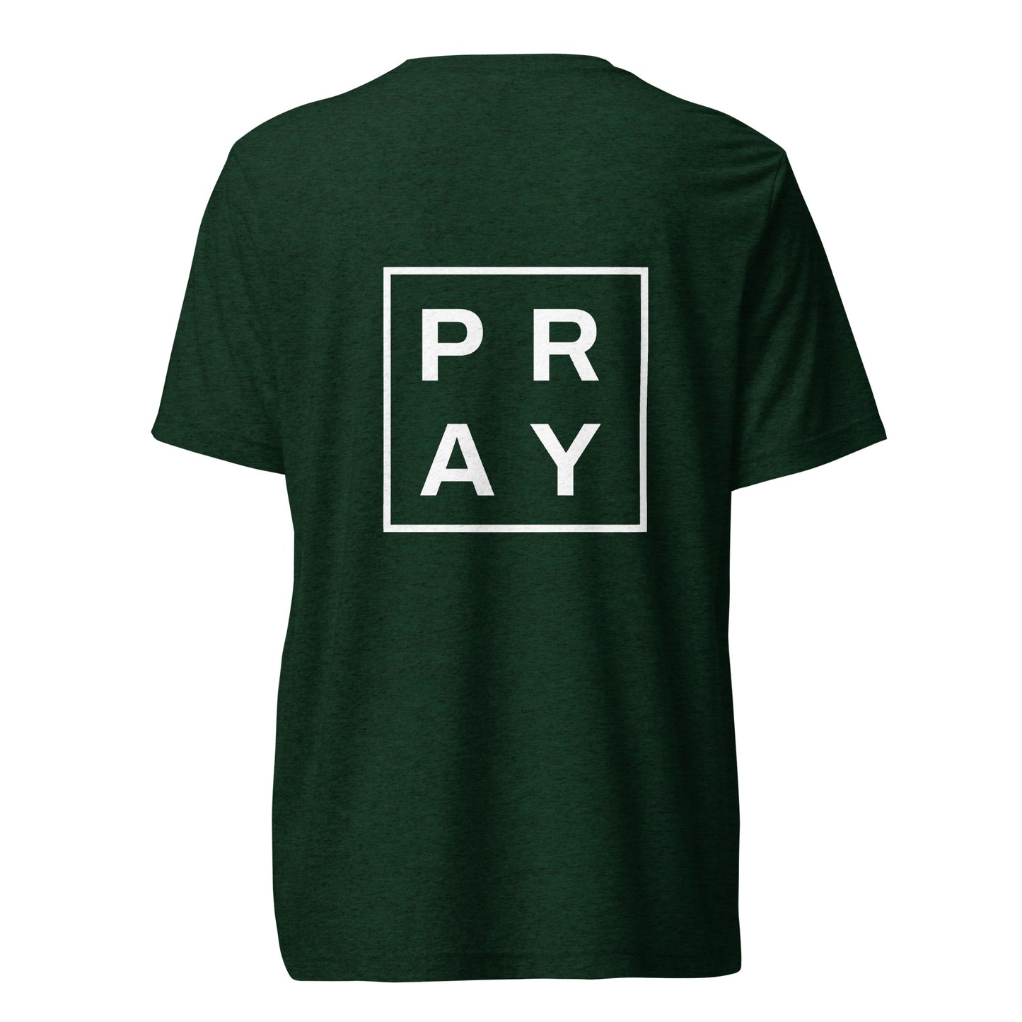 Women's Short Sleeve / Back Pray T-shirt