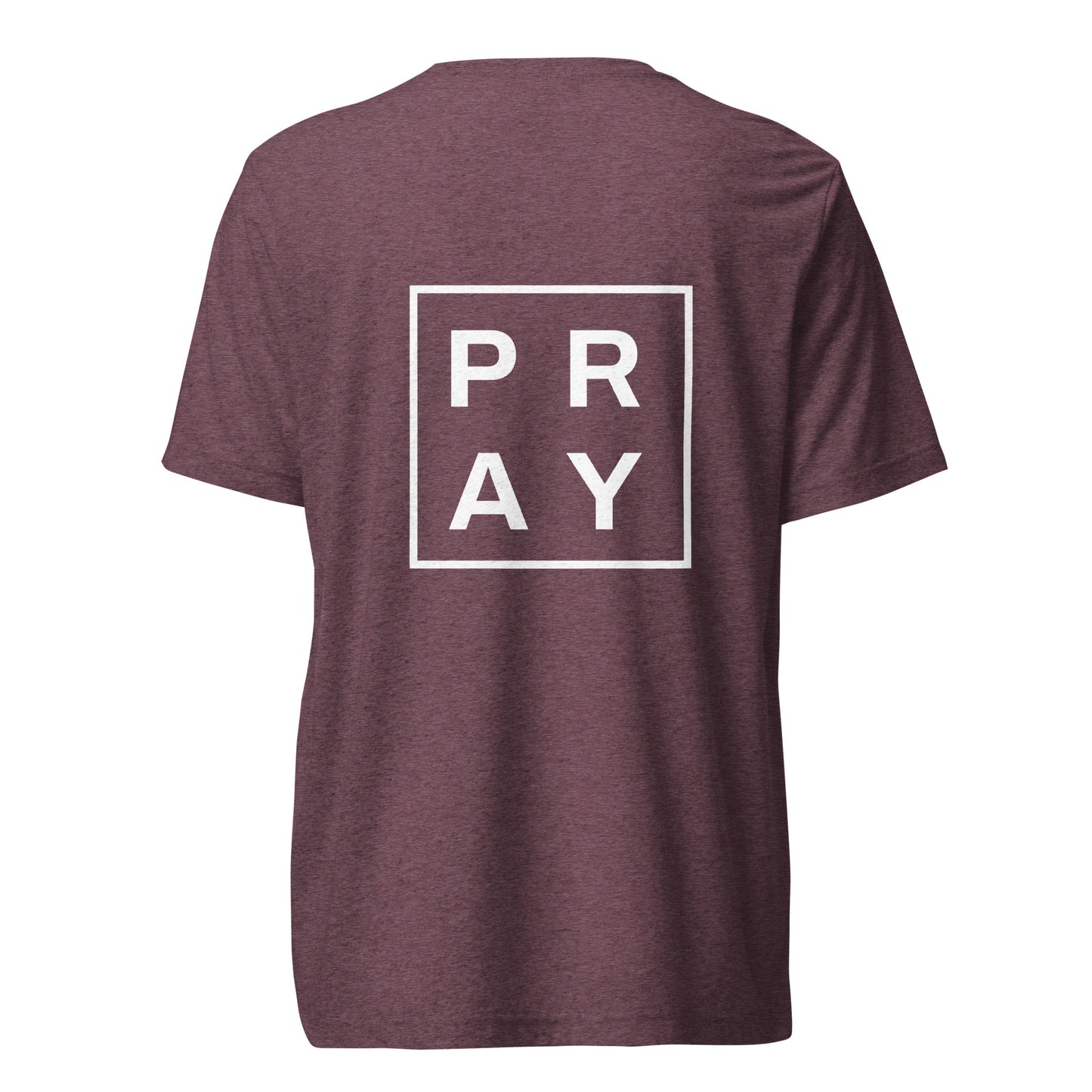 Women's Short Sleeve / Back Pray T-shirt